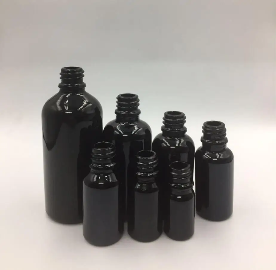 10 мл черная стеклянная бутылка эфирное масло жидкая сыворотка комплексная капельница для восстановления гель сыворотка жидкий уход за кожей косметическая упаковка5