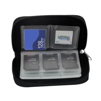 22 слота для хранения карт памяти, сумка для переноски, держатель, бумажник, коробка для CF/SD/Micro SD/SDHC/MS/DS, защитный чехол, игровые аксессуары