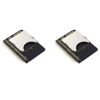 2шт IDE SD адаптер SD-2,5 IDE 44-контактный адаптер 44-контактный разъем SDHC/SDXC/MMC Адаптер для карт памяти для ноутбука