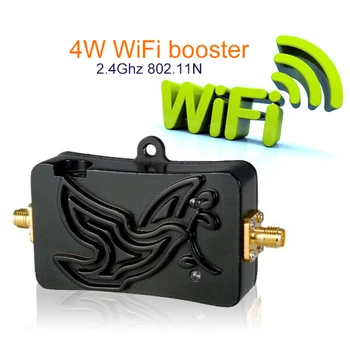 4 Вт Wifi Беспроводной Широкополосный Усилитель 2,4 ГГц 802.11n Усилитель Мощности Диапазона Signa Booster для Wifi Маршрутизатора Wifi Ретранслятор сигнала