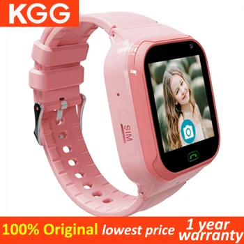 4G Детские смарт-часы-телефон 1,44 дюйма С WIFI LBS SOS Видеозвонок Телефонные часы IP67 Водонепроницаемый Обратный звонок Smartwatch