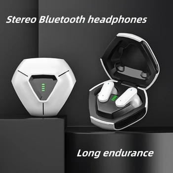 Bluetooth-гарнитура с активным шумоподавлением, беспроводная гарнитура-вкладыши, Сверхдлинный срок службы батареи, Bluetooth-гарнитура оптом