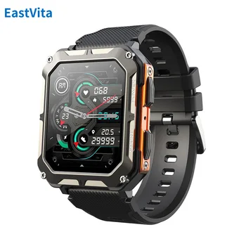 C20pro Смарт-часы Мужские Bluetooth 5,0 Вызов 1,83 Дюймов HD с сенсорным экраном Smartwatch IP68 Водонепроницаемые Спортивные наручные часы для фитнеса на открытом воздухе