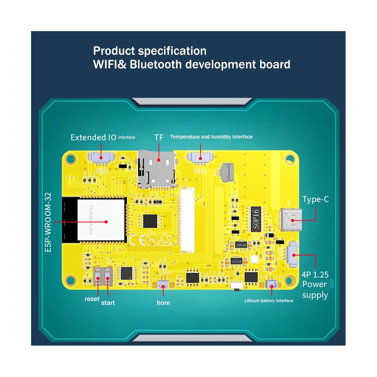 ESP32 3,2-Дюймовый резистивный сенсорный экран Плата разработки LVGL WIFI Bluetooth Лот MCU Умный ЖК-дисплей4