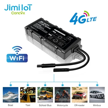 GPS-трекер JIMIIOT для автомобиля, интеллектуальная система определения местоположения 4G VL01, точка доступа Wi-Fi, Кабельный локатор, Дистанционная автомобильная сигнализация