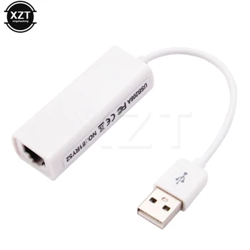 USB 2,0 Ethernet Адаптер Сетевая карта USB 2,0 к локальной сети RJ45 10/100 Мбит/с для портативных ПК с Windows 7 8 10 USB 2,4 G Ethernet