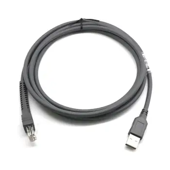 USB к RJ48 RJ50 Сканер кабель для передачи данных Для LS1203 LS2208 LS4208 LS3008 CBAU01-S07ZAR Symbol Сканер штрих-кода Часть кабеля Прямая поставка