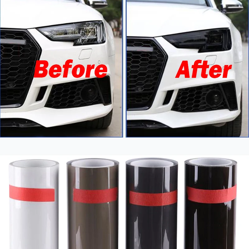 Автомобильные фары, задний фонарь и противотуманный фонарь, защита от царапин/пожелтения, PPF Защитная пленка для стайлинга автомобилей1