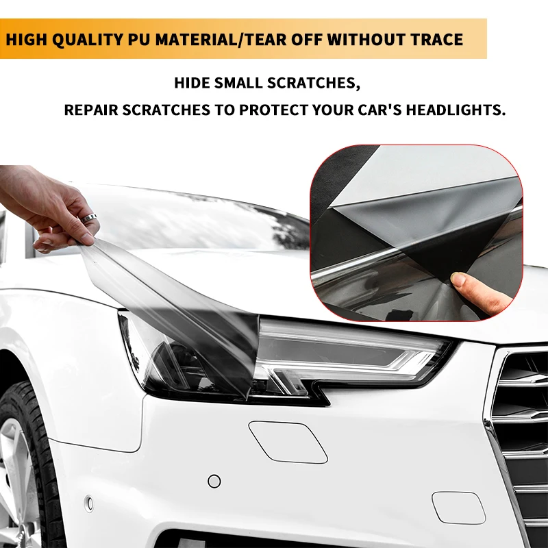 Автомобильные фары, задний фонарь и противотуманный фонарь, защита от царапин/пожелтения, PPF Защитная пленка для стайлинга автомобилей2