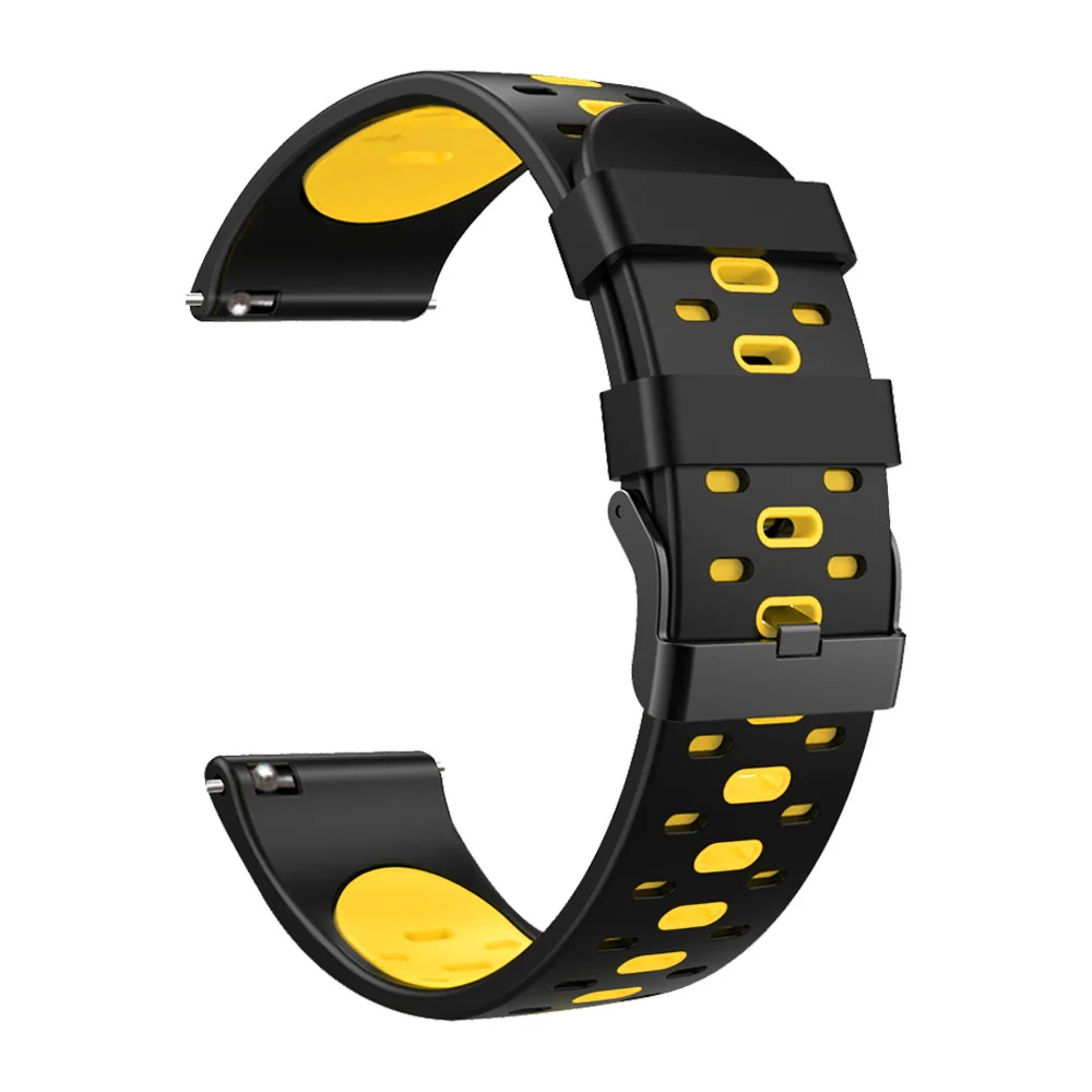 Аксессуары для браслетов Ремешок для часов 22 мм для Xiaomi haylou solar ls05 smart watch мягкие силиконовые сменные ремешки correa fashion new4