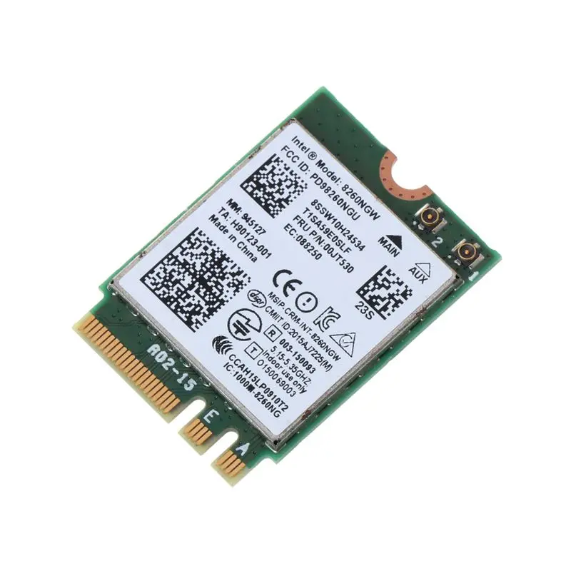 Беспроводной-AC 8260 Двухдиапазонная карта WiFi Bluetooth для Lenovo ThinkPad YOGA IBM 00JT480 00JT382 00JT530 00JT5324