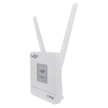 Беспроводной маршрутизатор 4G CPE 150 Мбит/с, Wi-Fi модем, маршрутизатор LTE, внешние антенны с портом RJ45 и разъемом US Plug A