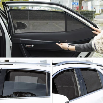 Для BMW X6 E71 E72 2007-2014 Автомобильный солнцезащитный козырек На переднее лобовое стекло, сетчатая шторка, заднее боковое детское окно, солнцезащитный козырек