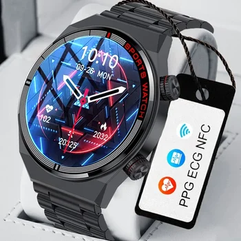 для Samsung Galaxy S23 Z Fold 4 Flip 4 Смарт-Часы Мужские 1,39 дюймов Bluetooth Вызов Спорт Фитнес Пульсометр Smartwatc