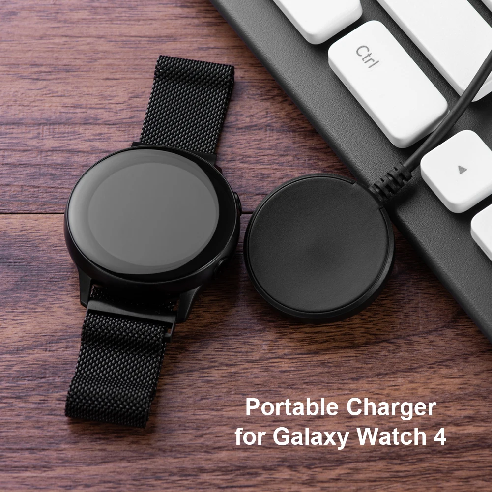 Зарядный Кабель Для Samsung Galaxy Watch 4 Classic 42 мм 46 мм Зарядное устройство Док-станция Для Galaxy Watch 3 4 Active 2 1 Держатель Подставки Для Зарядки3