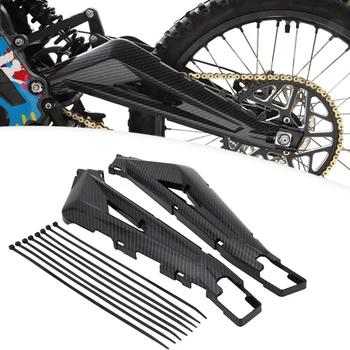 Защита для маятника, защита для грязевого велосипеда для электровелосипеда Surron Light Bee Sur Ron X/S -имитация углеродного волокна