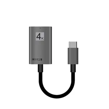 Кабель-адаптер HDTV, совместимый с USB-C-HDMI, USB 3.1 высокой четкости 4K, Прочный компактный кабель-конвертер для MacBook