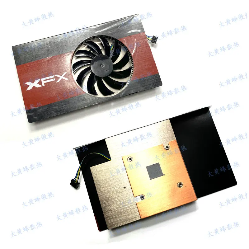 Кулер для видеокарты XFX RX550 RX560 RX460 4GB Core Edition ITX Graphics0