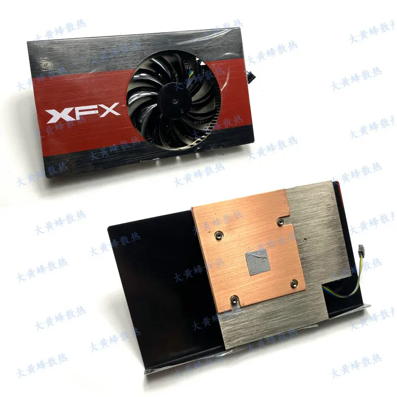 Кулер для видеокарты XFX RX550 RX560 RX460 4GB Core Edition ITX Graphics4