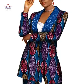 Новая Африканская одежда из бинтаревого воска для женщин, африканское женское пальто, Восковая работа с принтом, Свадебная вечеринка, WY8883