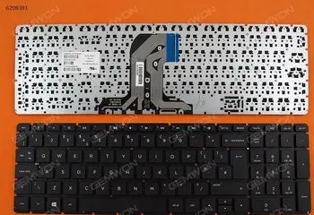Ноутбук сменная клавиатура для ноутбука HP Pavilion 15-AC 15-AF 250 G4 255 G4 ЧЕРНЫЙ (без рамки, без фольги, Win8)