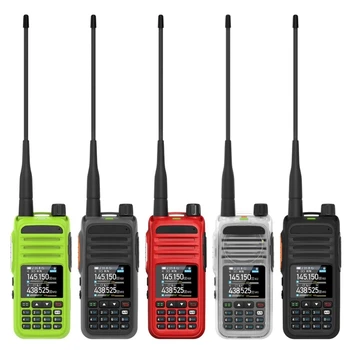 Портативная рация 5 Вт, многодиапазонная двухсторонняя радиостанция UHF/VHF/AM/FM, портативные приемопередатчики N58E