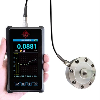 Портативный датчик силы, цифровой ручной динамометр, измерительный прибор, измеряющий тягу, датчик нагрузки, ручной перезаряжаемый