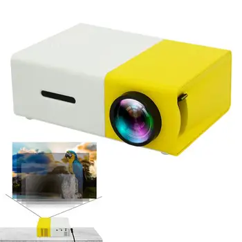 Проектор для YG300 Мини Портативный кинопроектор для YG300 Простой в использовании садовый проектор для смартфона, ноутбука, домашнего кинотеатра
