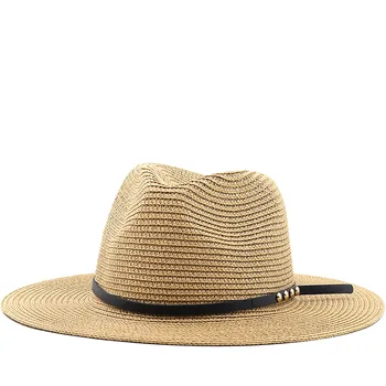 шляпы для женщин, пляжная мужская кепка для гольфа, роскошная шляпа дальнобойщика, солнцезащитная шляпа, летняя панама, дизайнерская модная элегантная соломенная шляпа, Бесплатная доставка, новинка