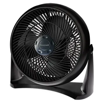 Электрический напольный вентилятор с циркуляцией воздуха TurboForce, HT908, черный