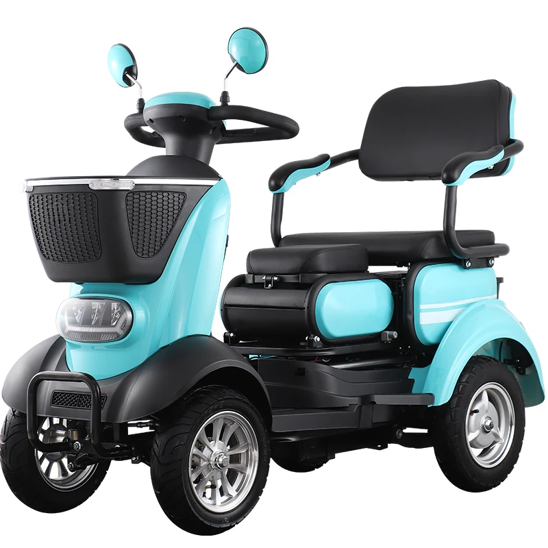 Электрический Скутер XW4 48 Вольт 500 Вт, Мобильный мотоцикл с корзиной для хранения для пожилых людей1