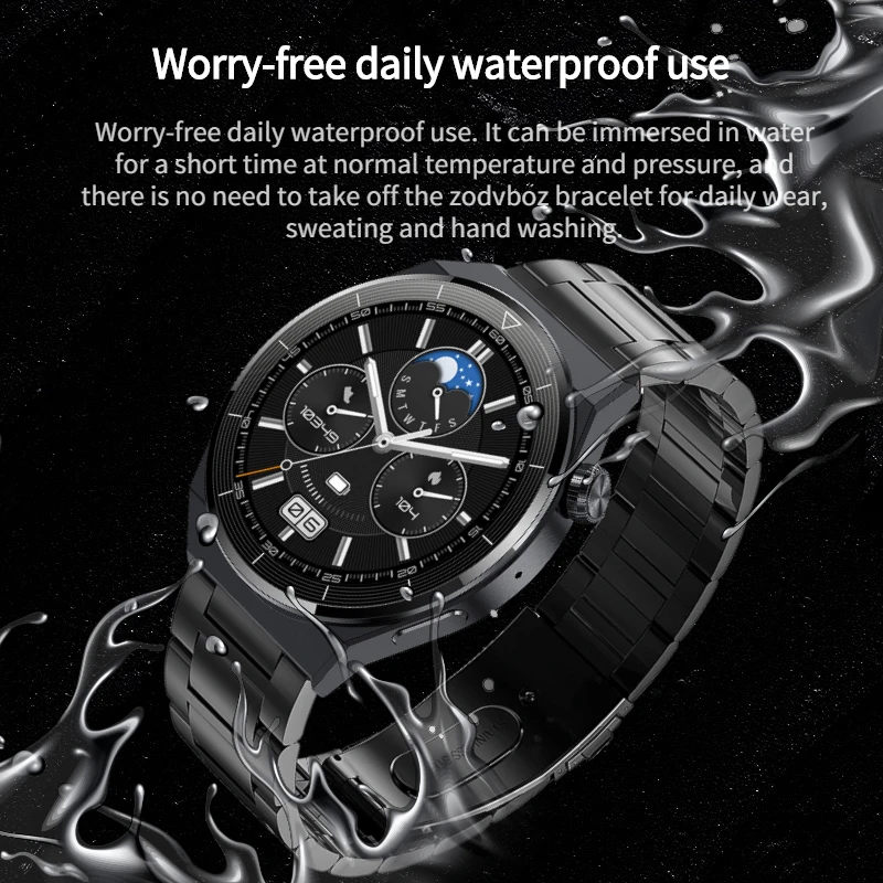 для HUAWEI GT3 Pro Smartwatch Мужские и Женские Водонепроницаемые Смарт-часы для Фитнеса с Gps, Подключенные По Bluetooth, Носимые (NFC) с искусственным интеллектом5